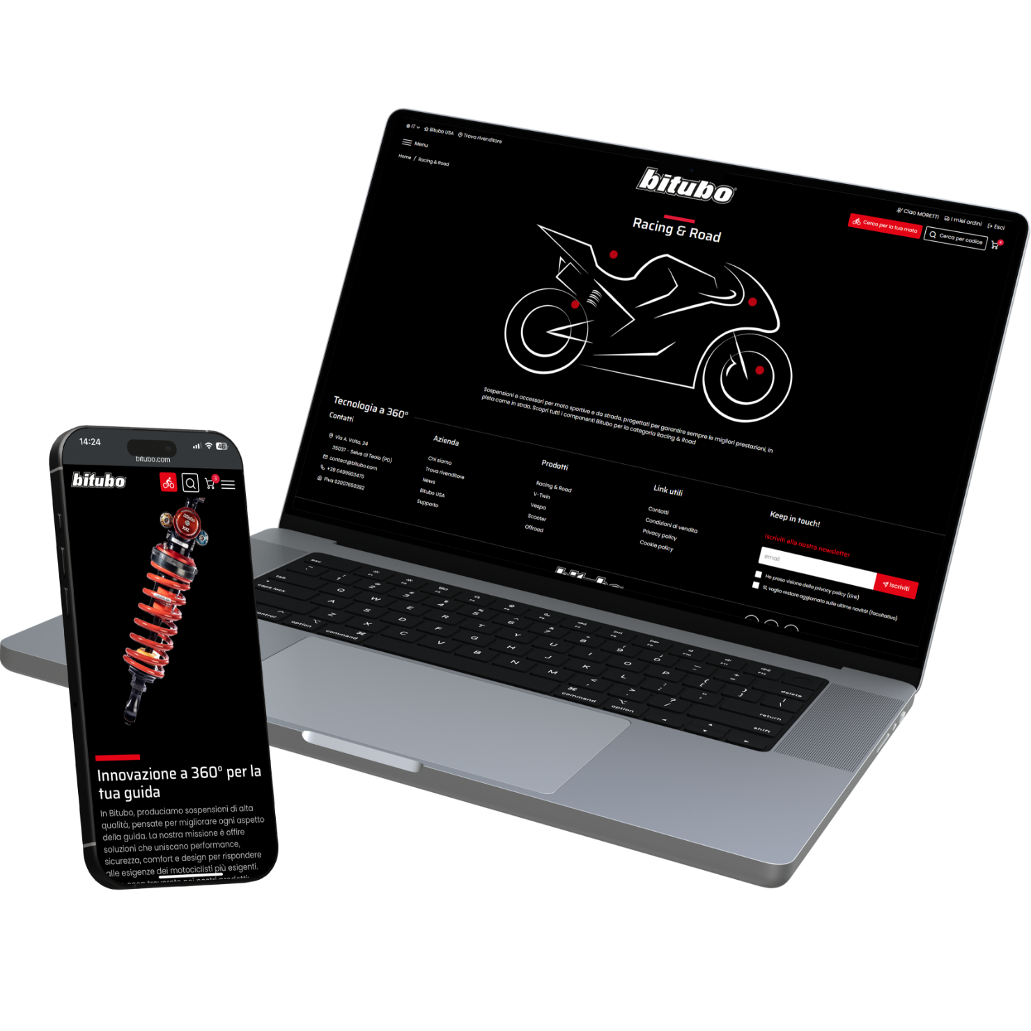 Schermate Mobile Bitubo.com